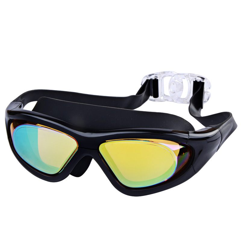 Large-Frame Swimming Goggles Flat Swimming Goggles - Image 3