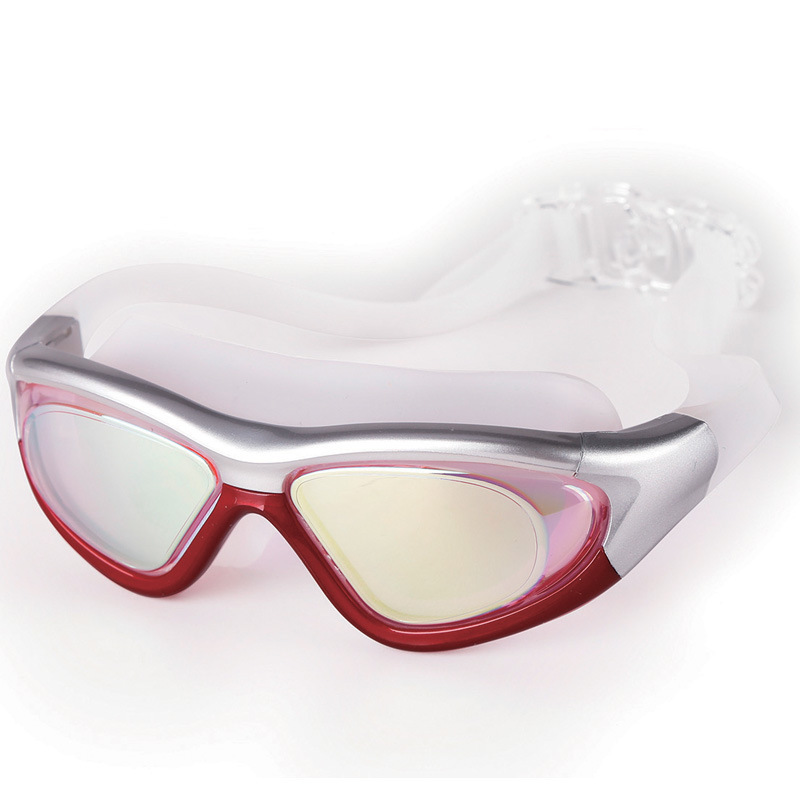 Large-Frame Swimming Goggles Flat Swimming Goggles - Image 2