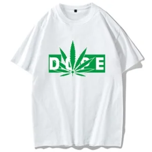 Hemp Leaf Dope Weed Rap Trend Hip Hop T-shirt Men''s