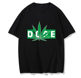 Hemp Leaf Dope Weed Rap Trend Hip Hop T-shirt Men''s - Image 7
