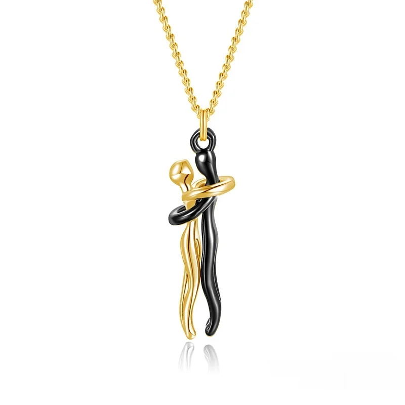 Affectionate Hug Necklace Couples Anniversary - Image 8