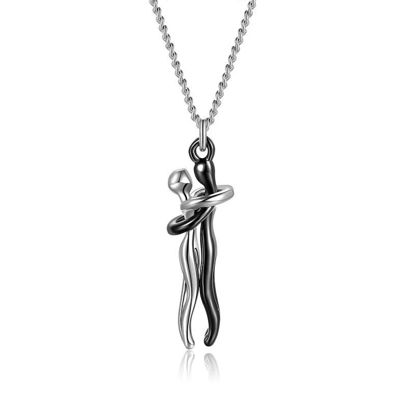 Affectionate Hug Necklace Couples Anniversary - Image 7