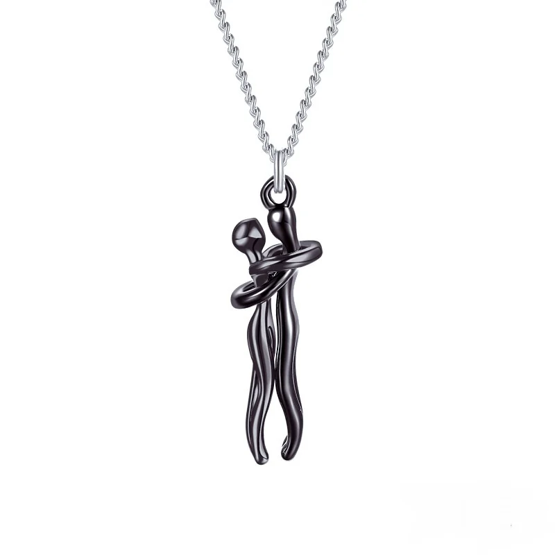 Affectionate Hug Necklace Couples Anniversary - Image 6