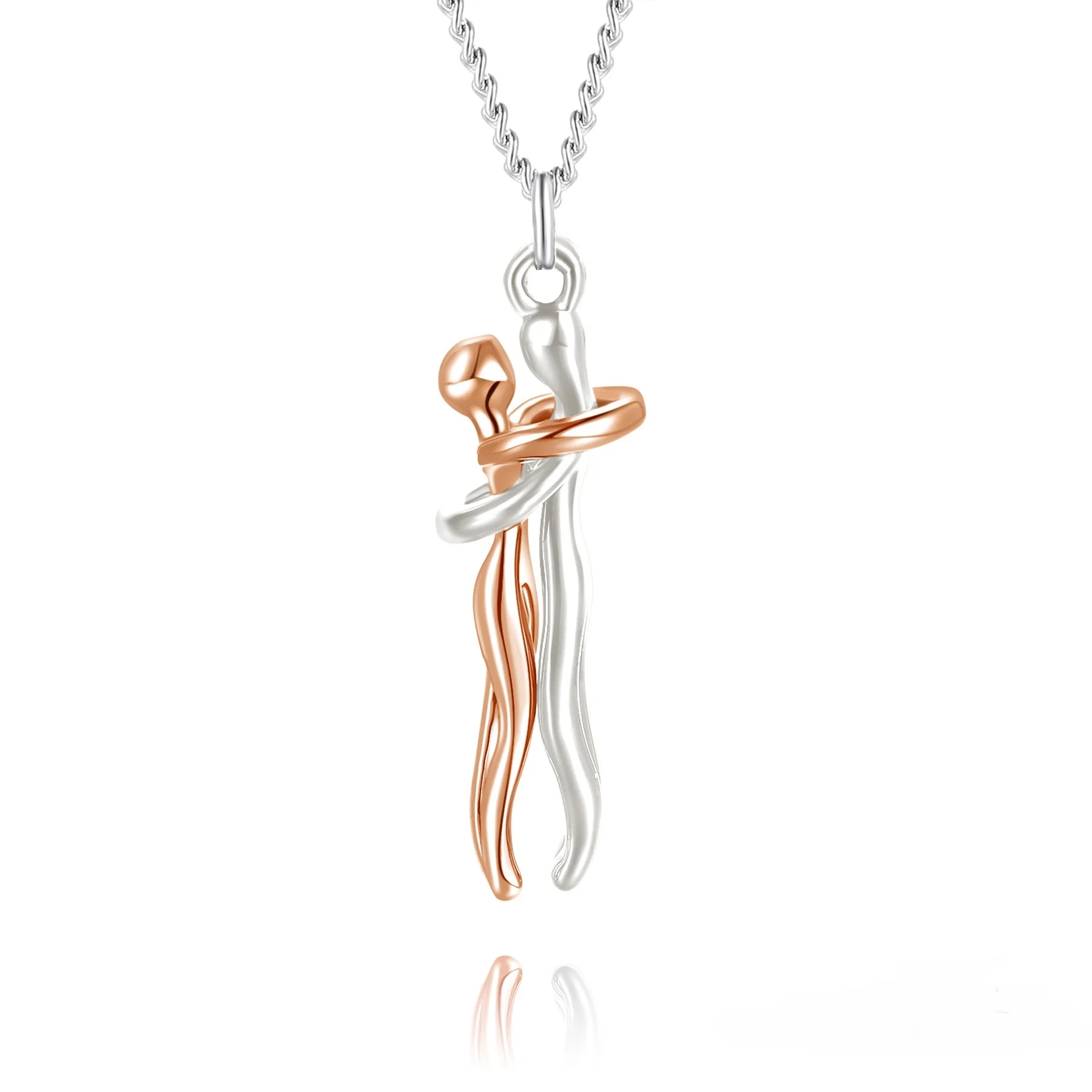 Affectionate Hug Necklace Couples Anniversary - Image 10
