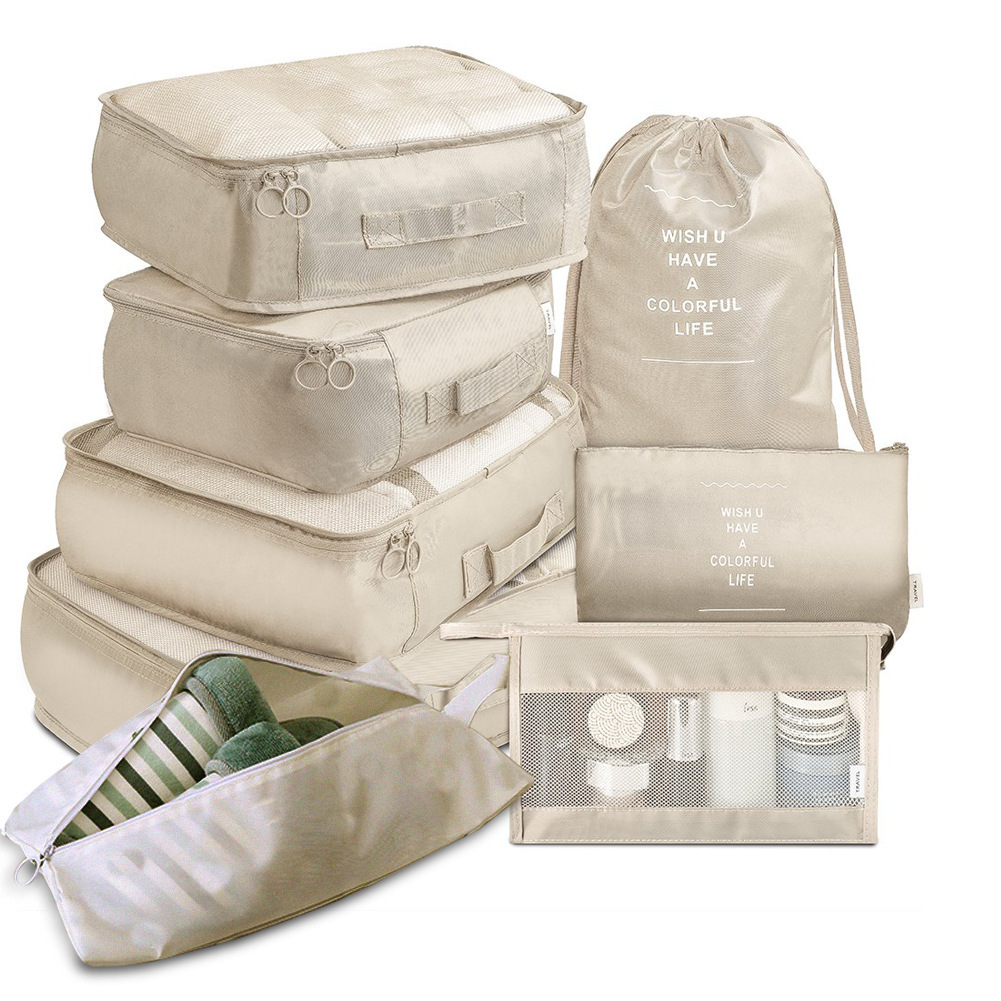8-piece Set Luggage Divider Bag Travel Storage Clothes - Image 10