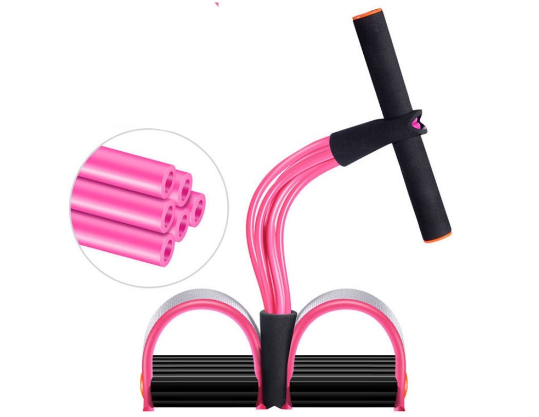 Natural Latex Foot Pedal Elastic Pull Rope with Handle - Image 6