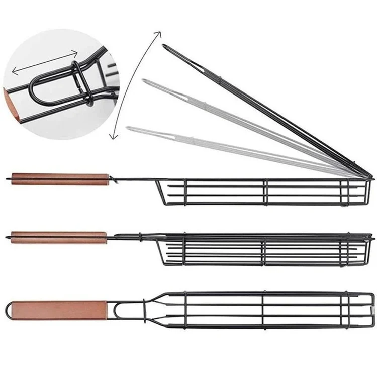 BBQ Grill Mesh Stainless Steel Tools Kitchen - Image 7