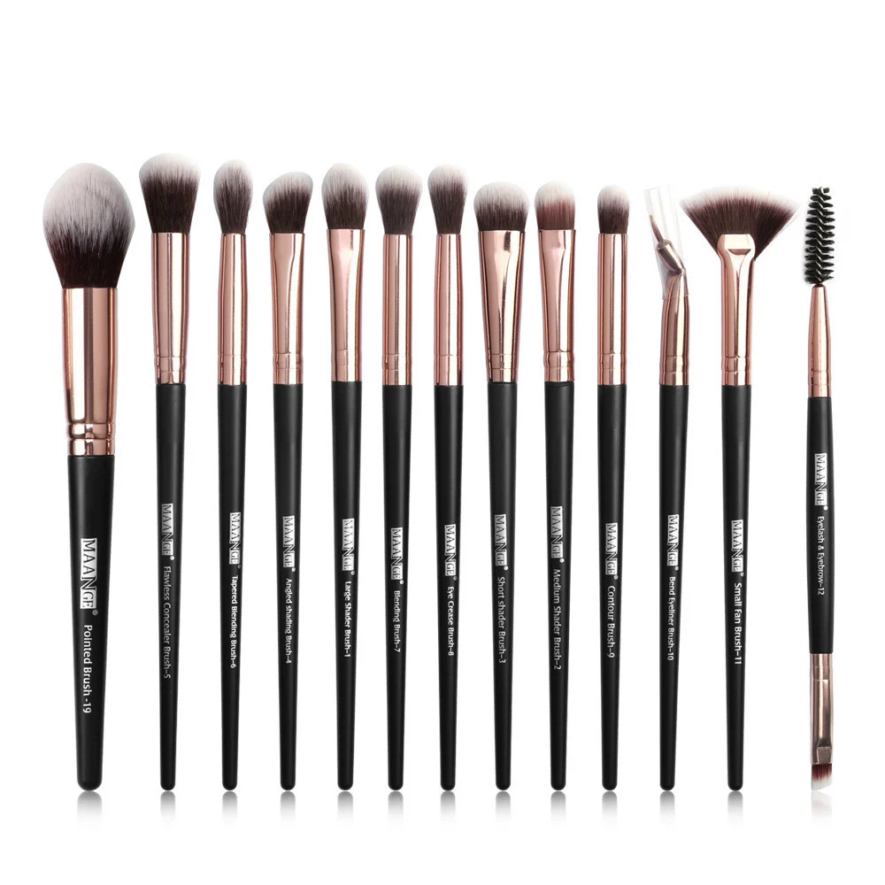 Maange Product 13 Eye Makeup Brush Set Eyeshadow Brush - Image 2
