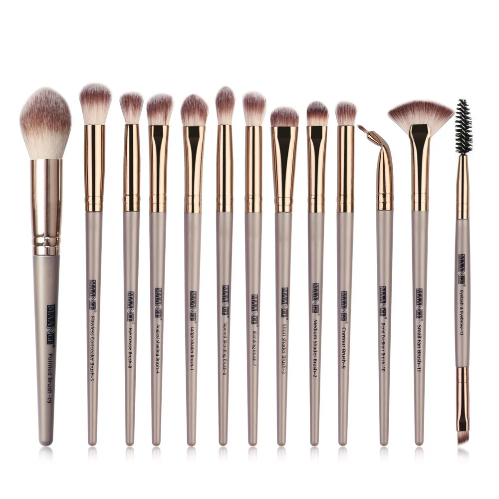 Maange Product 13 Eye Makeup Brush Set Eyeshadow Brush - Image 5