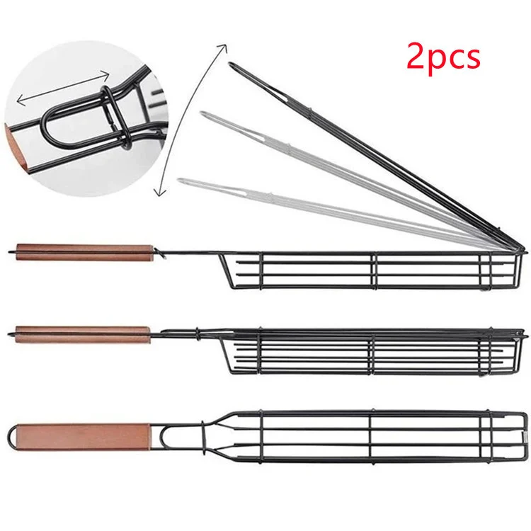 BBQ Grill Mesh Stainless Steel Tools Kitchen - Image 8