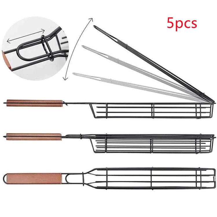 BBQ Grill Mesh Stainless Steel Tools Kitchen - Image 10