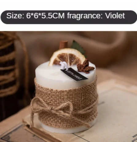 Smokeless Scented Candles Retro Pastoral Scented - Image 3