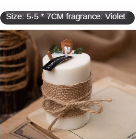 Smokeless Scented Candles Retro Pastoral Scented - Image 2