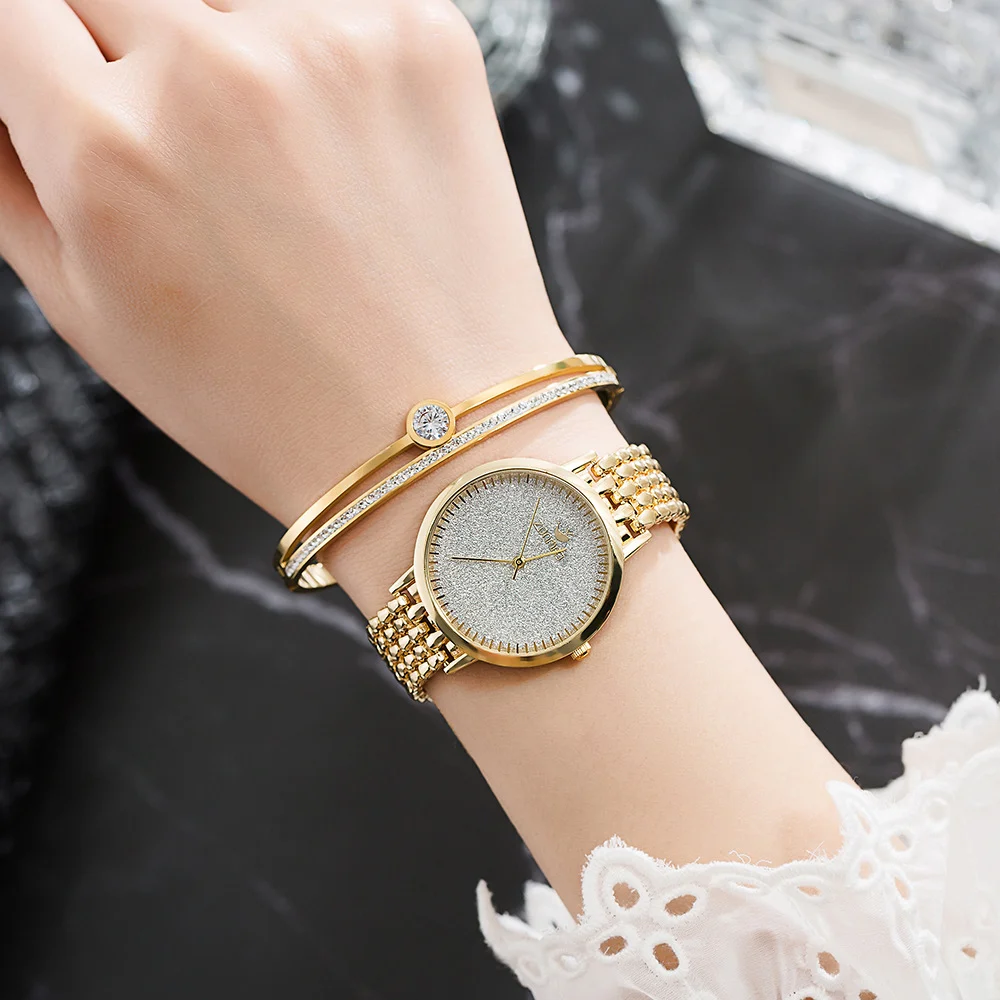 Luxury Watch Gifts for Women Earrings Ring Necklace - Image 6