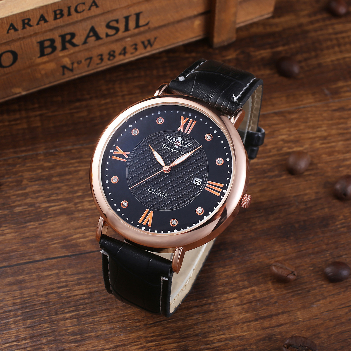 Quartz Wristwatch Bracelet Gift Set for Men Boyfriend - Image 6