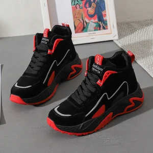 Leather Waterproof High Help Big Children 10 Autumn and