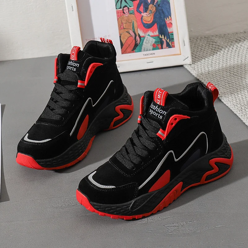 Leather Waterproof High Help Big Children 10 Autumn and