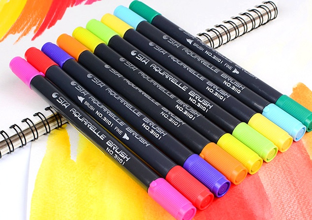 STA 80 Colors Set Water Based Ink Sketch Marker Pens - Image 2