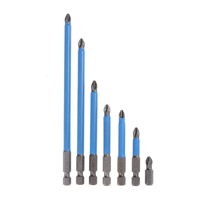 7 Pcs Ph2 Anti Slip Magnetic Cross Electric Drill Bits - Image 4