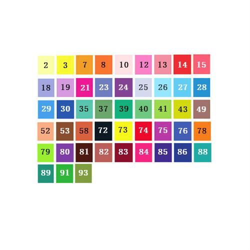 STA 80 Colors Set Water Based Ink Sketch Marker Pens - Image 8