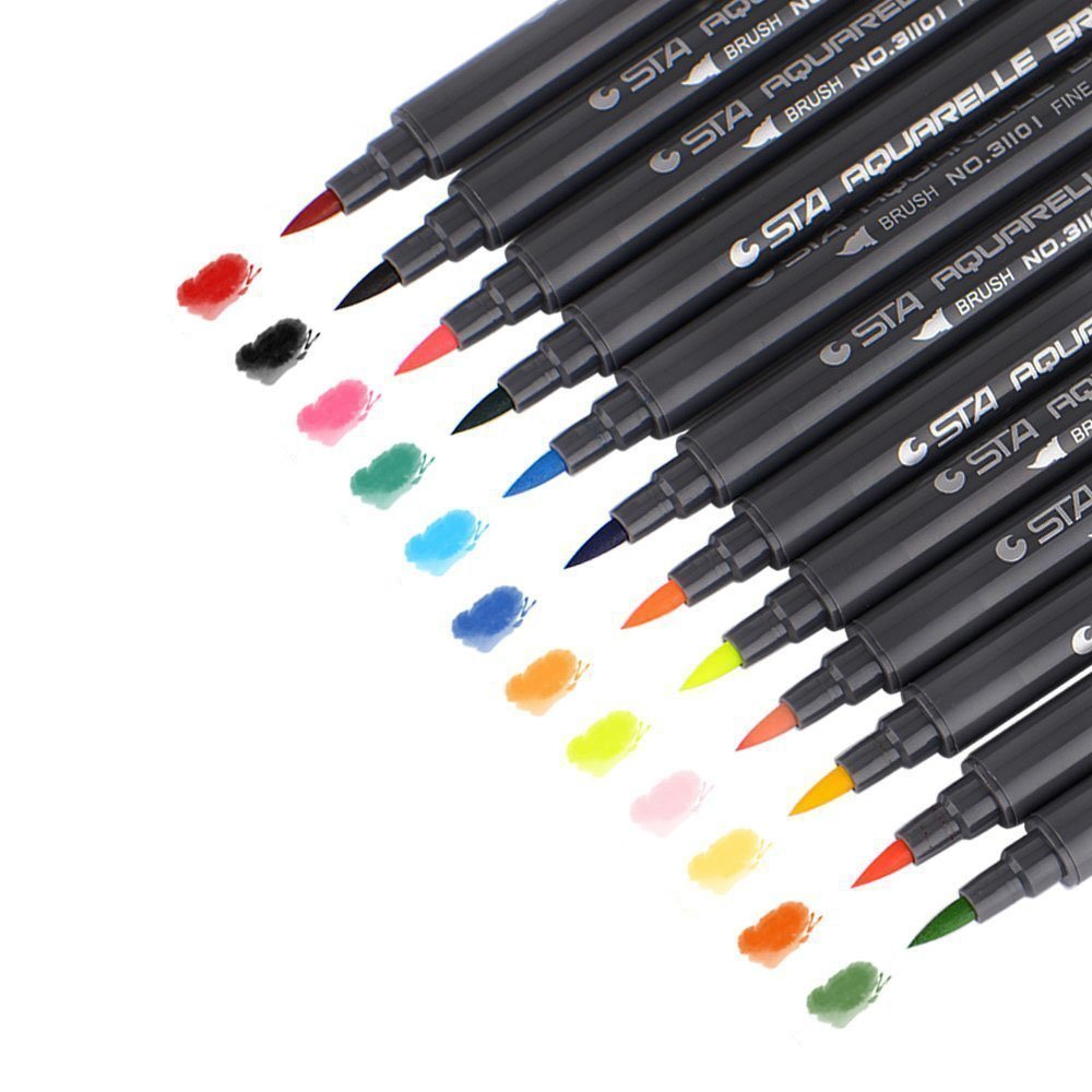 STA 80 Colors Set Water Based Ink Sketch Marker Pens - Image 10