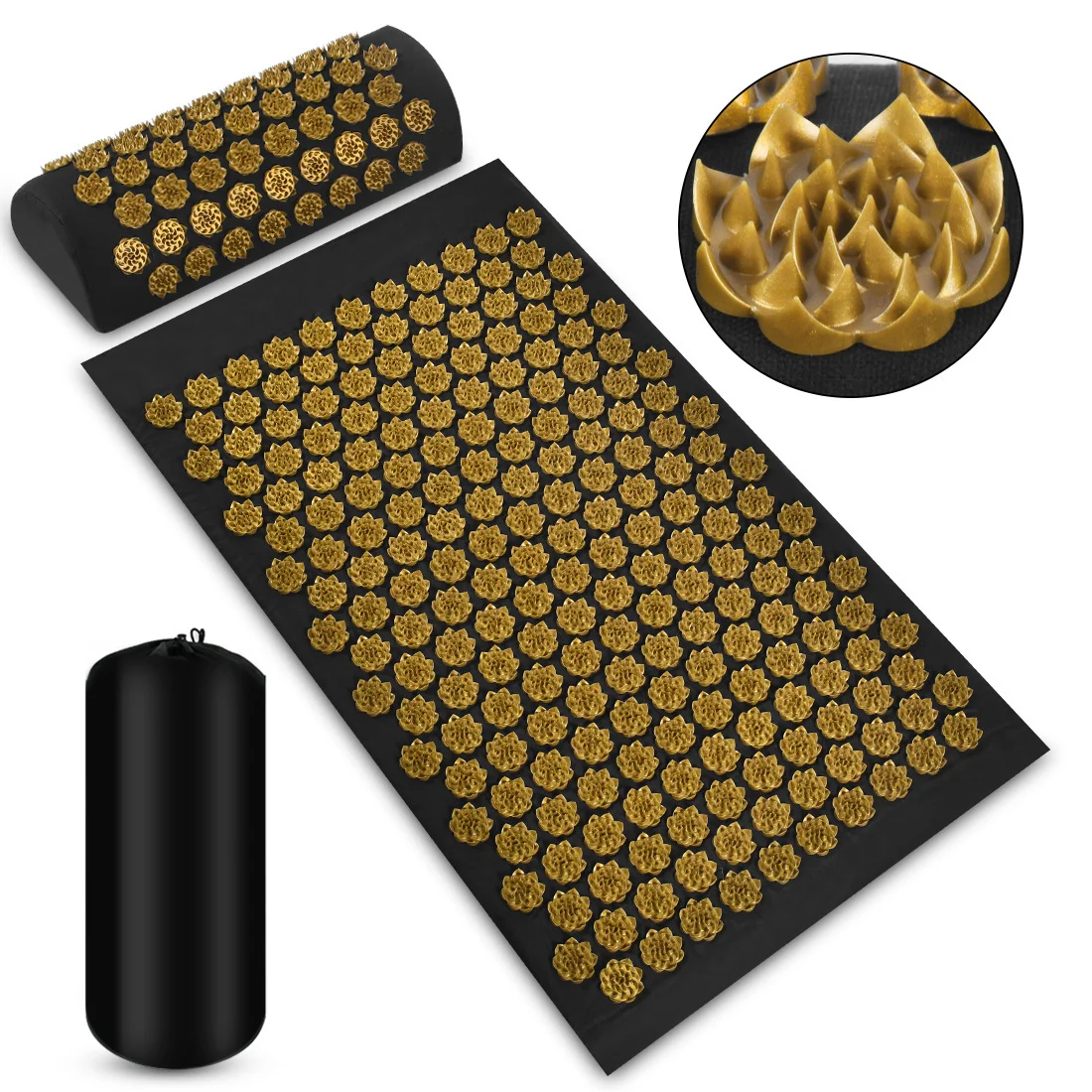 Acupressure Massage Mat with Needles Set Back Massager - Image 3