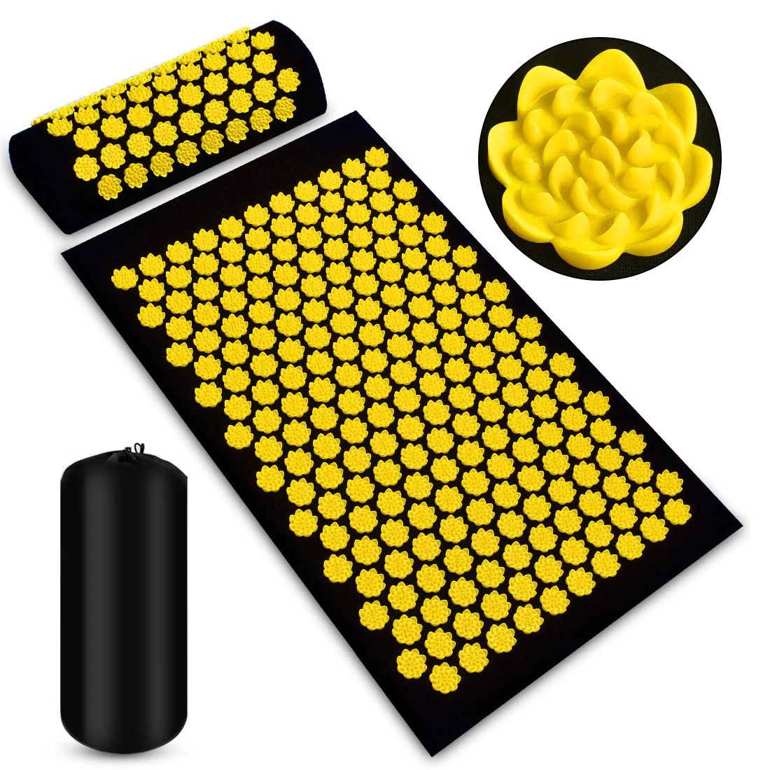 Acupressure Massage Mat with Needles Set Back Massager - Image 4