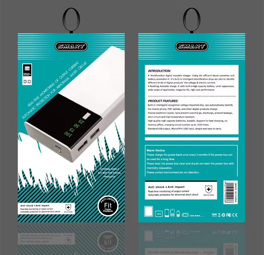 20000Mah Power Bank Black Rice Power Bank Power Bank - Image 3