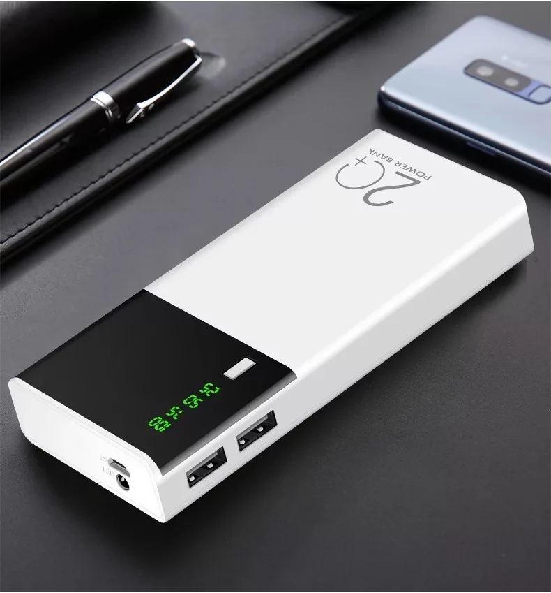 20000Mah Power Bank Black Rice Power Bank Power Bank - Image 4