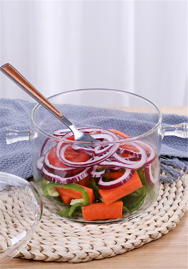 Glass Pot Stove Pot Kitchen Transparent Mini Soup Pot - Image 5