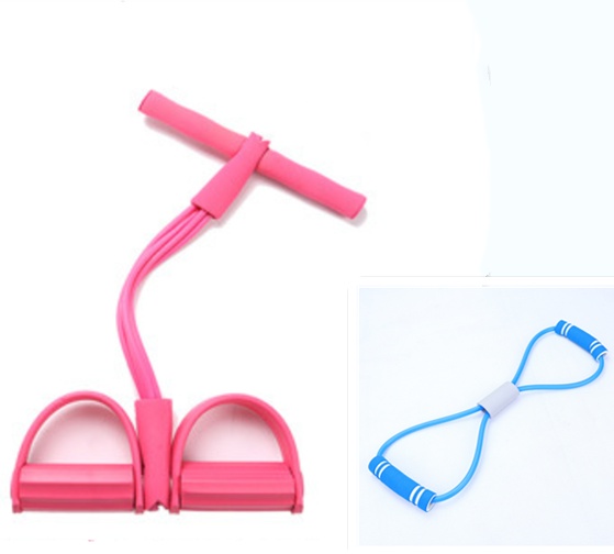 Natural Latex Foot Pedal Elastic Pull Rope with Handle - Image 10