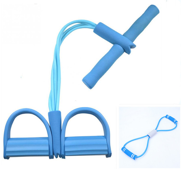 Natural Latex Foot Pedal Elastic Pull Rope with Handle - Image 7