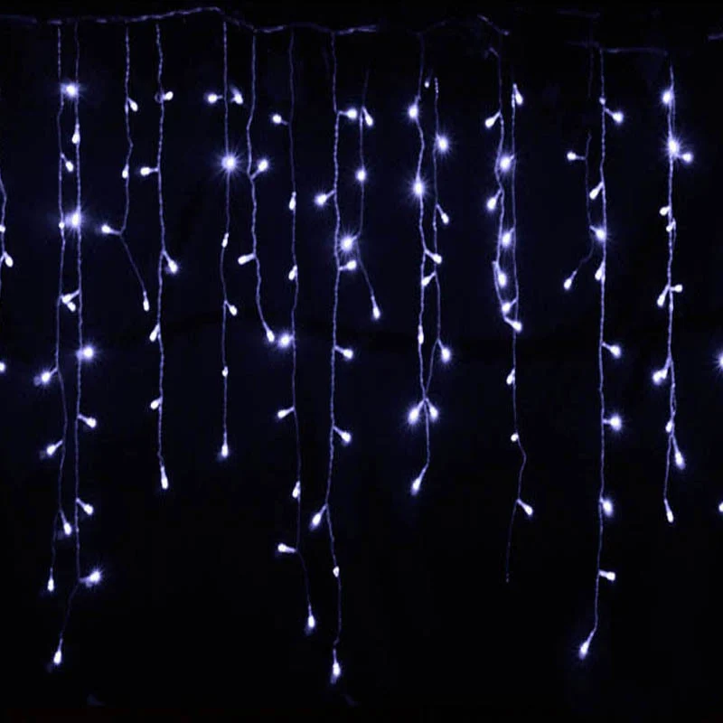 Led Starry Icicle Light String - Image 8