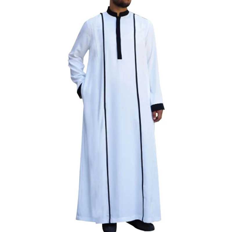 Muslim Costume Halloween Long Sleeve C Suit Kaftan - Image 5