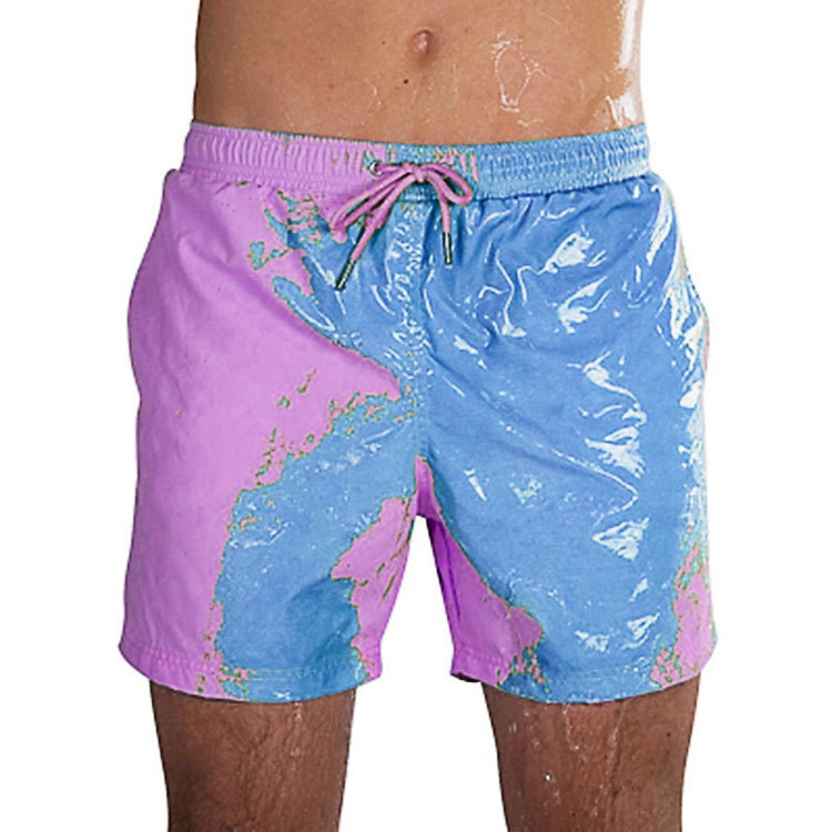 Magical Change Color Beach Shorts Summer Men Swimming - Image 7