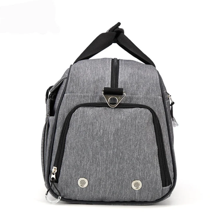 Sports Gym Bag Travel Duffel Bag with Shoes Compartment - Image 5