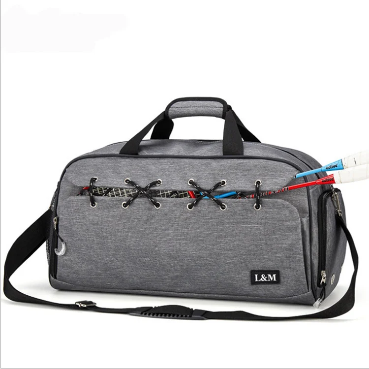 Sports Gym Bag Travel Duffel Bag with Shoes Compartment - Image 4