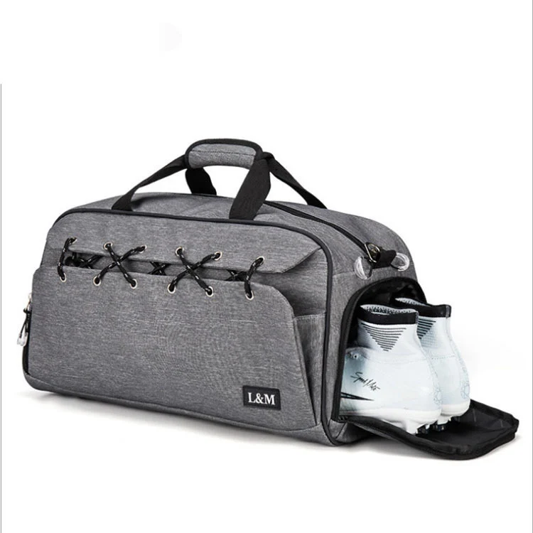 Sports Gym Bag Travel Duffel Bag with Shoes Compartment - Image 3