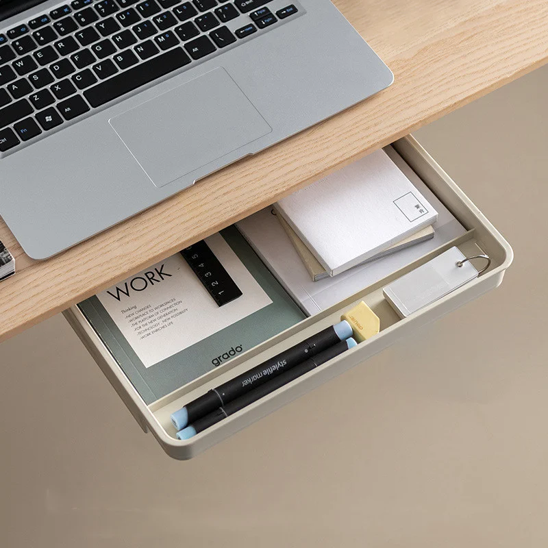 Under Desk Drawer Adhesive Storage Box for Office Pen - Image 5