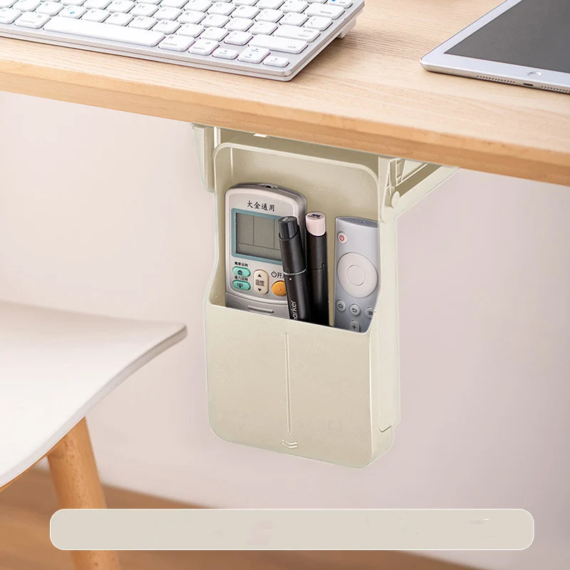 Under Desk Drawer Adhesive Storage Box for Office Pen - Image 4