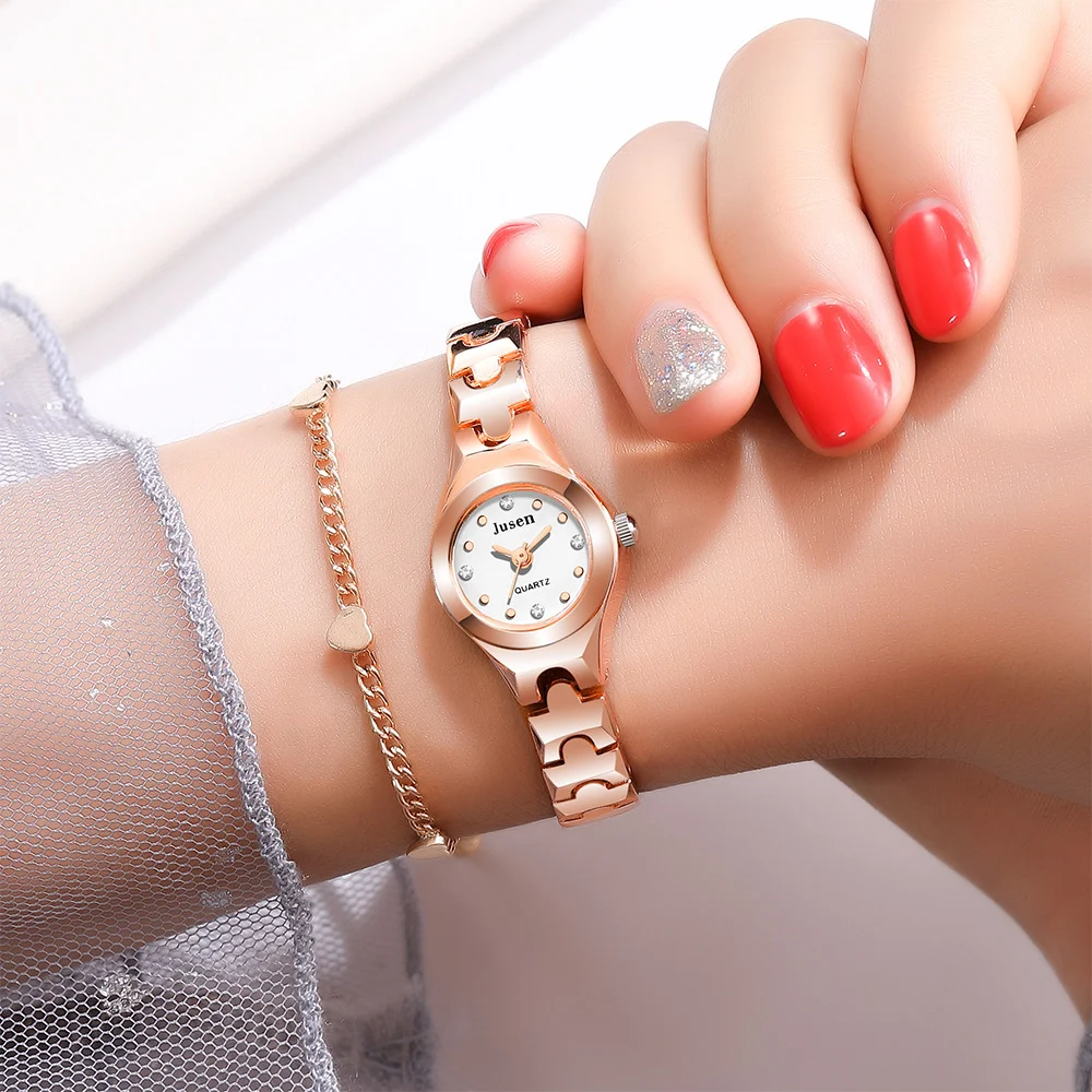 Small And Fine Bracelet Quartz Ladies Watch - Image 9