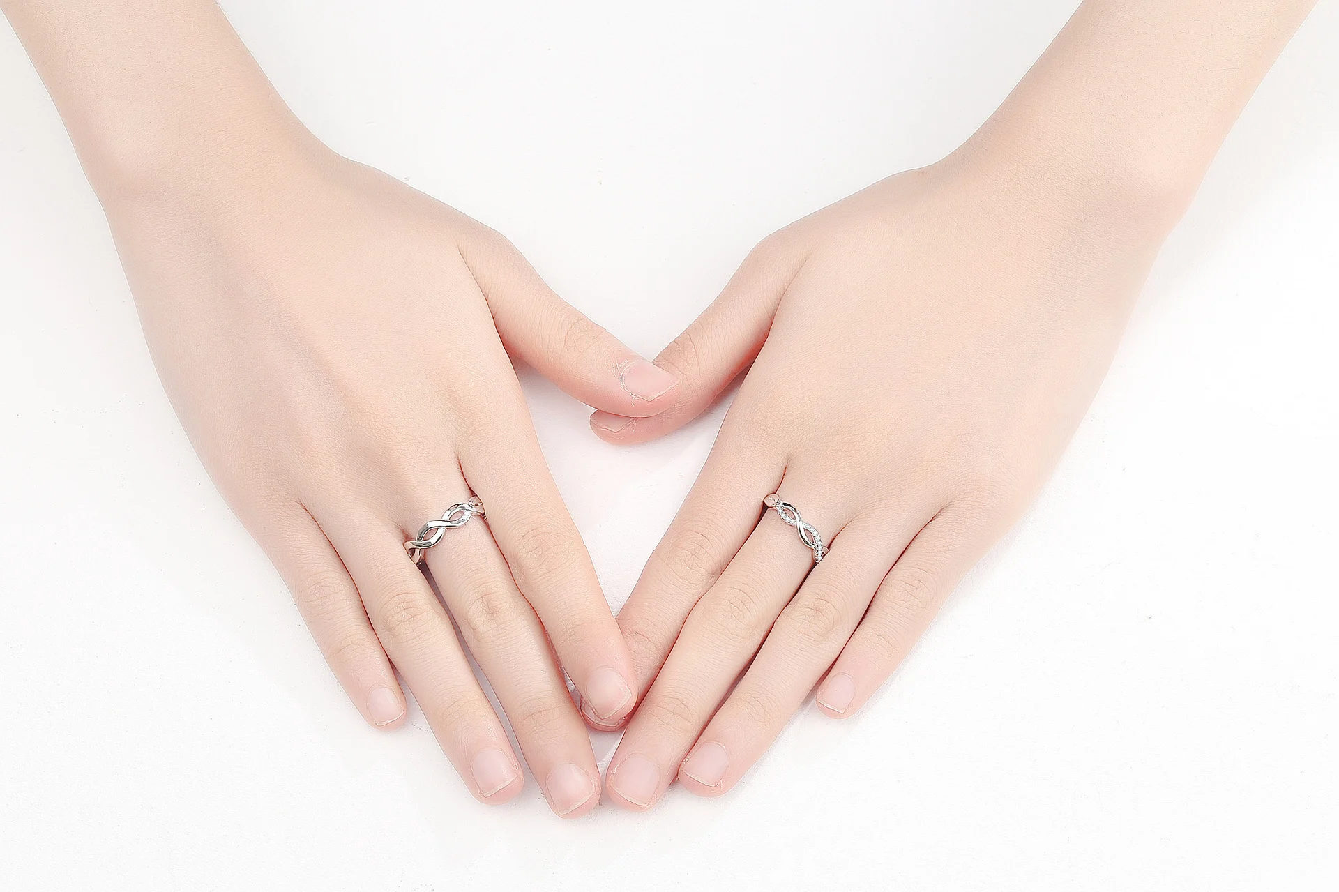 Sansheng III 925 Sterling Silver Couple Ring Japan and - Image 3