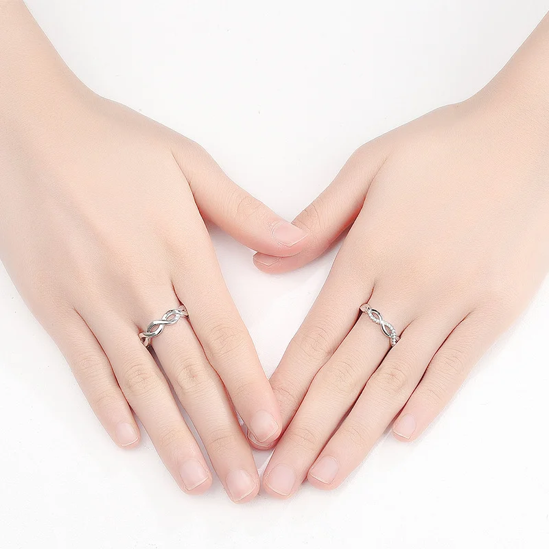 Sansheng III 925 Sterling Silver Couple Ring Japan and - Image 4