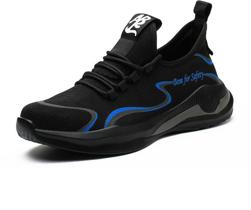 Men Work Safety Shoes Anti-Puncture Working Sneakers - Image 8