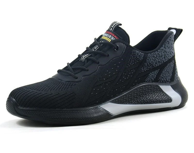 Men Work Safety Shoes Anti-Puncture Working Sneakers - Image 4