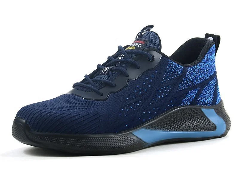 Men Work Safety Shoes Anti-Puncture Working Sneakers - Image 6