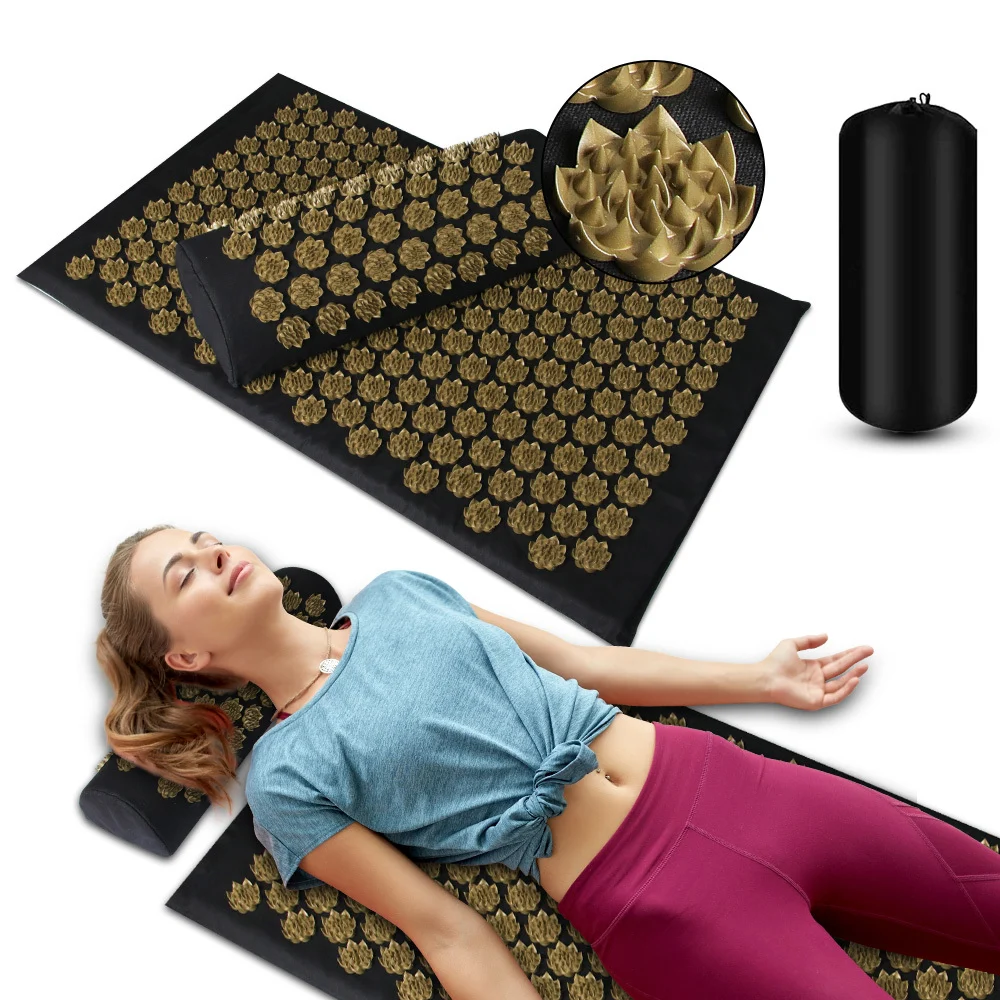 Acupressure Massage Mat with Needles Set Back Massager
