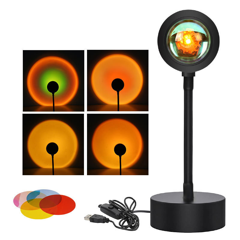 Sunset Projection Lamp – Ambient Mood Light for Bedroom - Image 8
