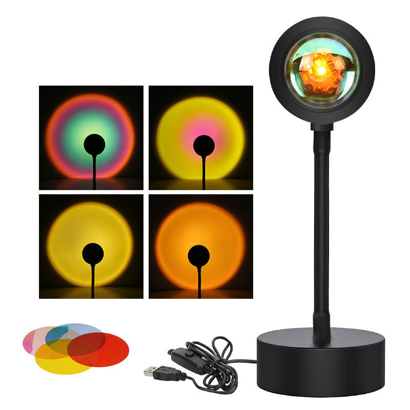 Sunset Projection Lamp – Ambient Mood Light for Bedroom - Image 4