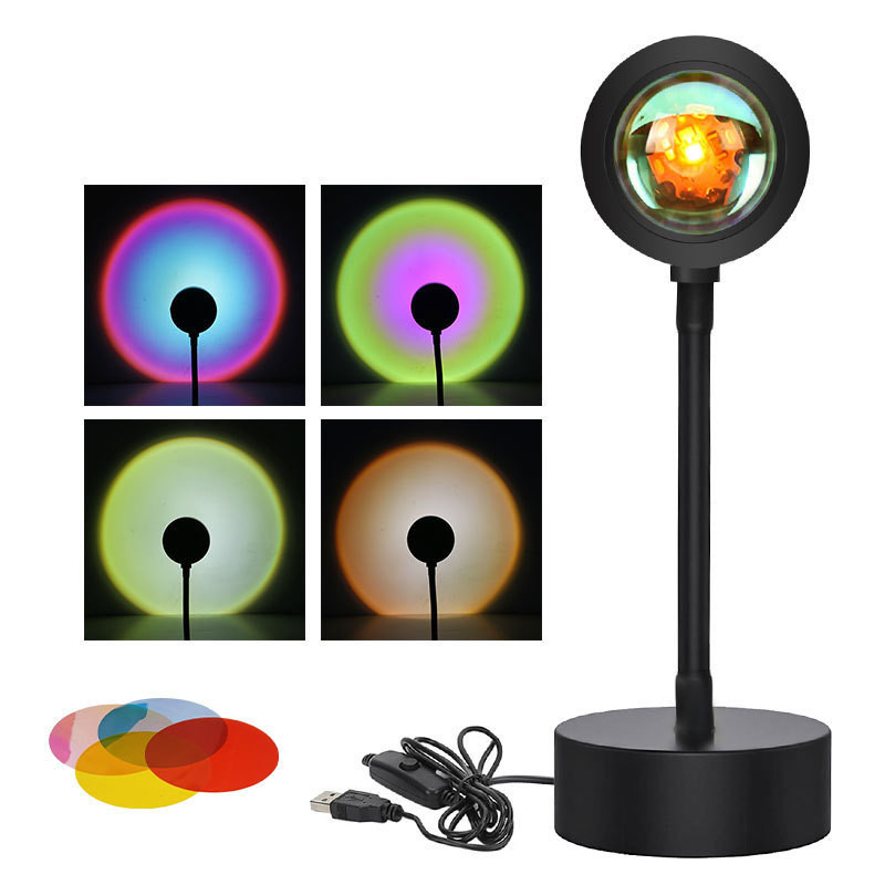 Sunset Projection Lamp – Ambient Mood Light for Bedroom - Image 3